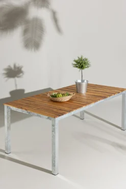 Zenia Rektangulära Matbord 200 × 100 Nature