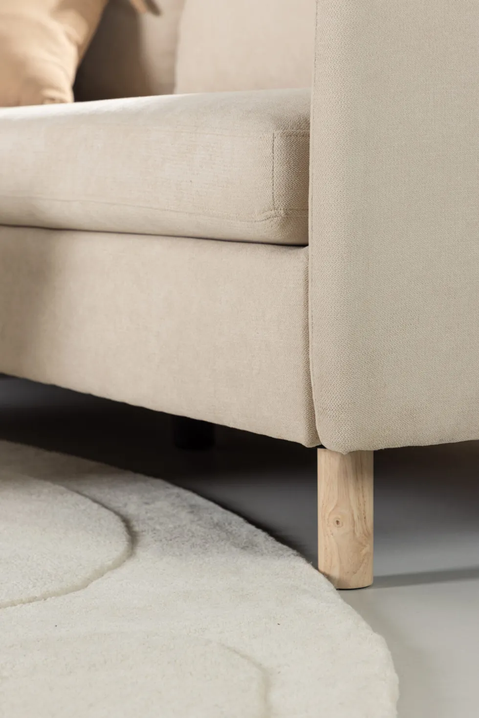 Zero 3-sits soffor Beige
