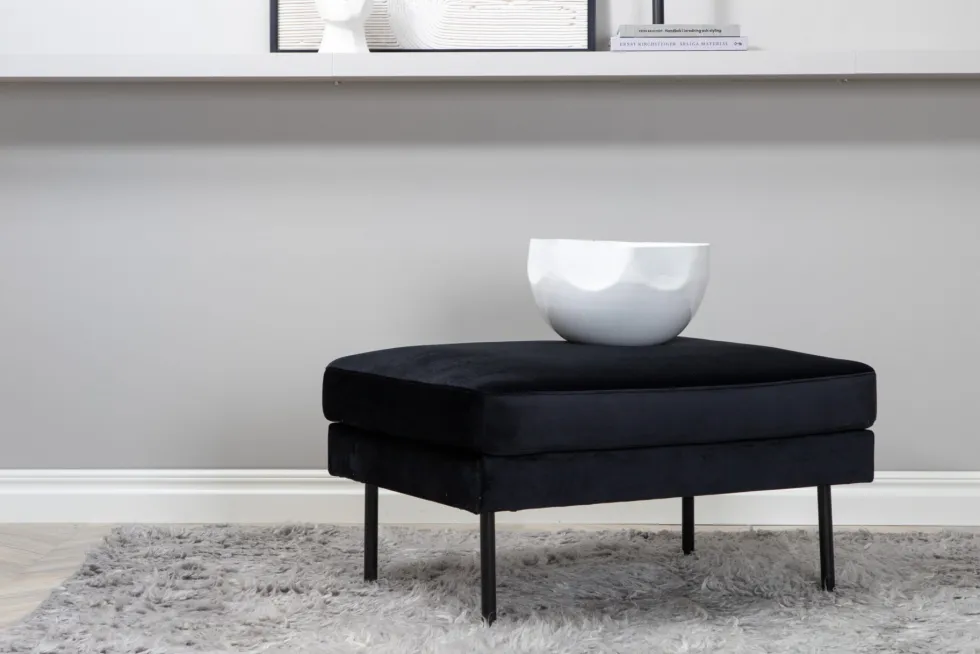 Zoom Ottoman 64 x 47 x 85 Black